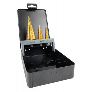 HSS-Stufenbohrer 3-teilig 4-32 mm WELDINGER professional...