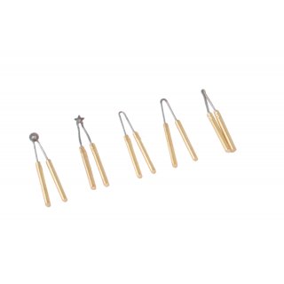 WELDINGER Brandmalspitzen-Set SP 5 - 5 Spitzen f�r Brandmalstation BS 750