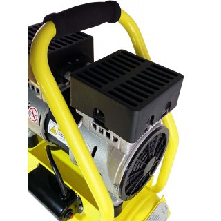 FK65 pro WELDINGER Fl�sterkompressor 90 l Luftabgabe innenbeschichteter Tank 9 bar max