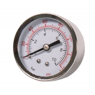 Manometer 50 mm für Druckanzeige Ersatzteil für WELDINGER Druckluftregler 1/4