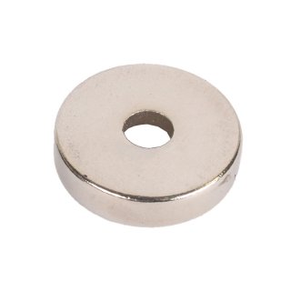 Neodym-Magnet 20 x 5 mm rund fr Werkzeugordnung zum Anschrauben