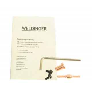 WELDINGER EPS 180 Elektroden-Schweißinverter + Plasmaschneider 180A/45 A