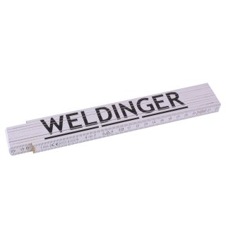 WELDINGER 2 m-Mastab Zollstock (Gliedermastab)