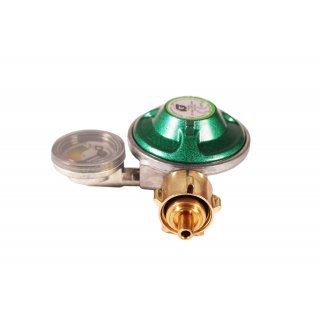 GARDINGER Druckregler 50 mbar integrierte Schlauchbruchsicherung (Campingregler)