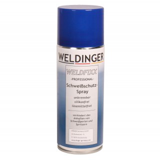 WELDINGER Weldfixx Professional Schweitrennspray 300 ml mit Druckluft Dsenspray sicher und umweltschonend