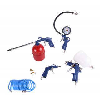 Aktionsset WELDINGER Flsterkompressor FK 240 pro mit Druckluftset XL und Schlagschrauber