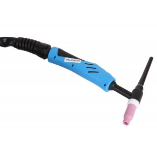 SRP 26flex  - 4 m integriert 2-polig WIG-Schlauchpaket HF mit Strombuchse am Gasanschluss WELDINGER (SPW7)