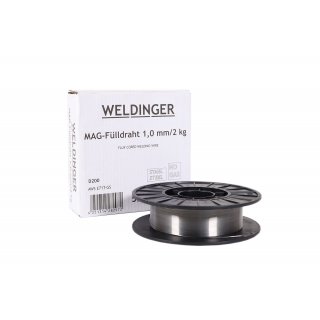 Flldraht 1 mm 2 kg D200 MIG/MAG-Schweidraht NoGas von WELDINGER