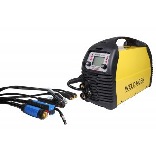 WELDINGER MEW 200 SYN dig pro digitaler synergischer MIG/MAG-Schweiinverter auch WIG MMA