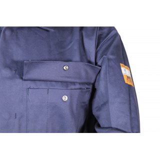 Schwei�schutzkleidung Overall Gr. S-5XL Safe Welder Coverall Navy schwer entflammbar