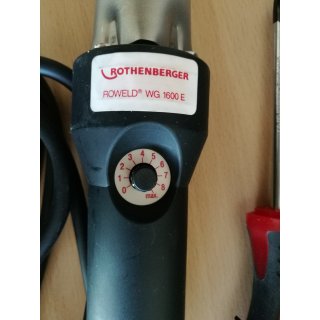 Abverkauf Rothenberger 55780 ? Roweld WG 1600E COMPL.