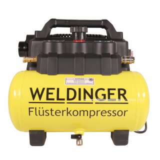 FK 135 pocket WELDINGER Flsterkompressor 135 l Luftabgabe 8bar 6l Kessel 1100W