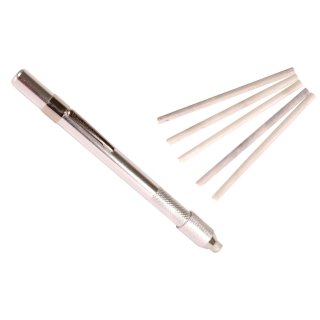 Schweierkreide mit Halter rund 6,4mm + 5x Ersatzkreidestift