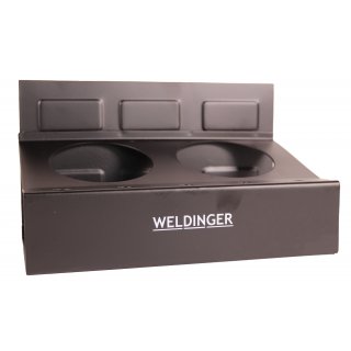Dosenhalter magnetisch fr 2 Dosen von WELDINGER