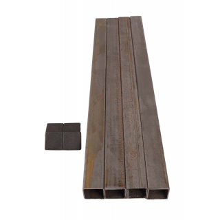 Beinsatz Tischbeine eco 45x45 mm 750 mm lang Kunststoffgleiter fr Schweitisch-Bausatz