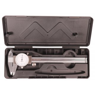 WELDINGER Pr�zisions-Uhrenmessschieber mit Feststellschraube, Messbereich 150 mm