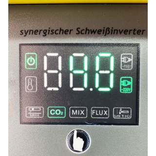 WELDINGER MIG/MAG-Schweiinverter MEW 161 SYN eco synergisches Schutzgasschweigert (Flldraht WIG MMA)