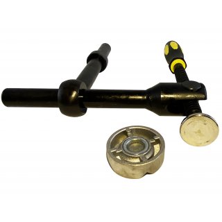 Schraubzwinge schwenkbar gerader Zweikomponentengriff 140x44,5-127 mm fr Schweitisch 16 mm Strong Hand