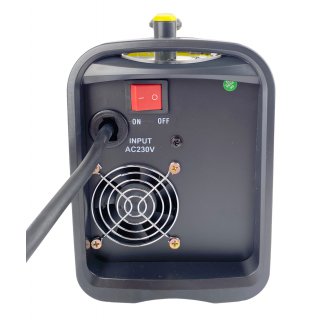 Vorverkauf WELDINGER ME 130 mini Flux Fülldrahtschweißgerät + Elektrodenschweißen + 1kg Fülldraht + Stromdüsen + Fülldraht-Gasdüse