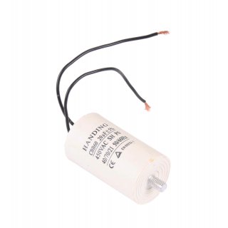 Motorkondensator 25F fr WELDINGER Kompressor-Elektromotor mit Kabelanschluss