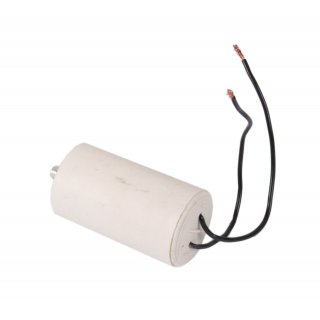 Motorkondensator 25F fr WELDINGER Kompressor-Elektromotor mit Kabelanschluss