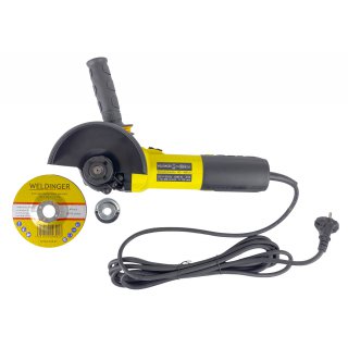 Winkelschleifer WS-1400el   125 mm Drehzahlregelung Konstantelektronik 4 m Kabel WELDINGER