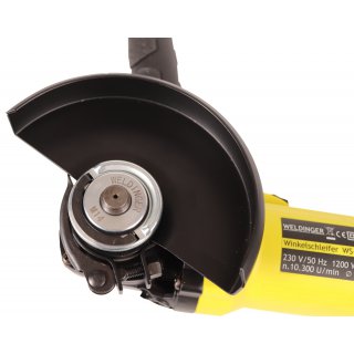 Winkelschleifer WS-1400el   125 mm Drehzahlregelung Konstantelektronik 4 m Kabel WELDINGER