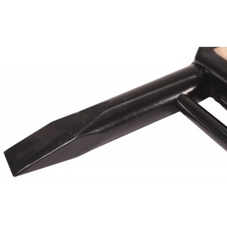 WELDINGER Schlackehammer COMBI mit Stahl Drahtb�rste 3-reihig auswechselbar