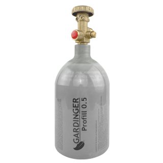 befllbare Aluminium Propanflasche Profill 0.5 0,425 kg Gardinger