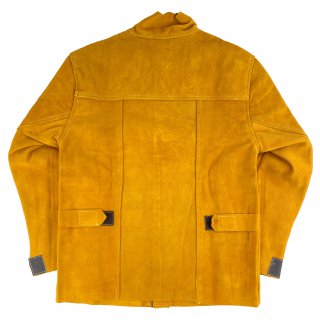 Leder-Schweierjacke gelb  Gre S-XXL