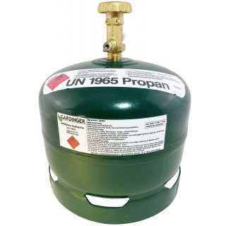 Aktionsset GARDINGER PROFILL904-Gas Flasche 1,9kg  + Umfllschlauch + Adapter  (Alternative zur GAZ R904)