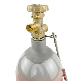 befllbare Aluminium Propanflasche Profill 0.5 0,425 kg Weldinger rot Handwerkerflasche