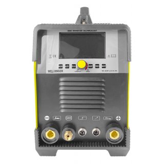 Set WELDINGER WIG-Schweigert WE 204P ACDC LCD mit WIG-Set 1