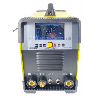 Set WELDINGER WIG-Schweigert WE 204P ACDC LCD mit WIG-Set 1