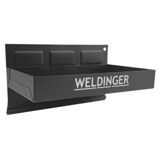 WELDINGER Magnet-Ablage 210 x115 mm Belastbarkeit max. 2,0 kg