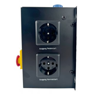 WELDINGER Frequenzumrichter FQ-1500 mit Not Aus Fu�pedal f�r Motoren bis 1500 W