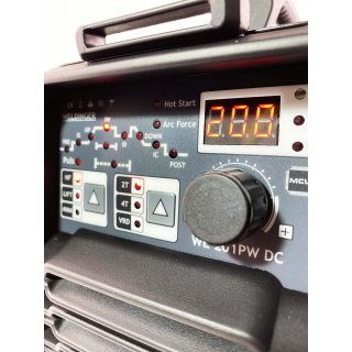 AKTION  WELDINGER WIG-Schweigert WE 2001PW plus DC HF Lift Puls 2T/4T MMA 200 A mit Vario Schlauchpaket + Regler mit Flowmeter