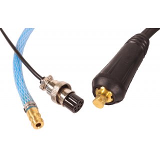 AKTION  WELDINGER WIG-Schweigert WE 2001PW plus DC HF Lift Puls 2T/4T MMA 200 A mit Vario Schlauchpaket + Regler mit Flowmeter