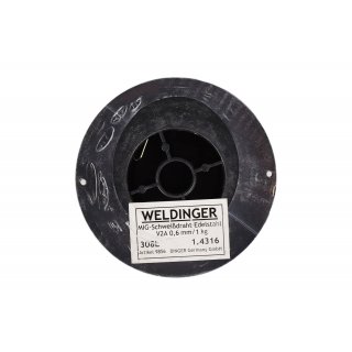 MIG V2A 0,6 mm 1,0 kg Edelstahlschwei�draht 308L 1.4316 WELDINGER